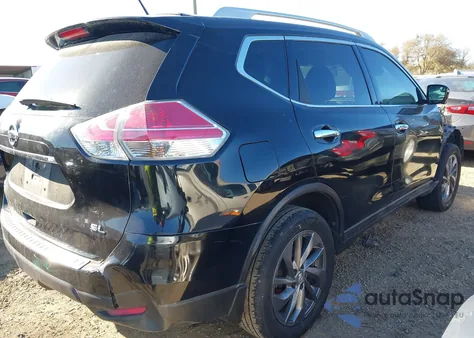 2016 Nissan Rogue Sl из США, поврежденный, VIN 5N1AT2MT3GC752503